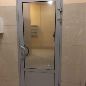 Противопожарная однопольная дверь